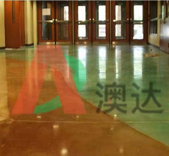 分散剂分享混凝土着色剂是如何对混凝土地坪 水泥地面进行着色？